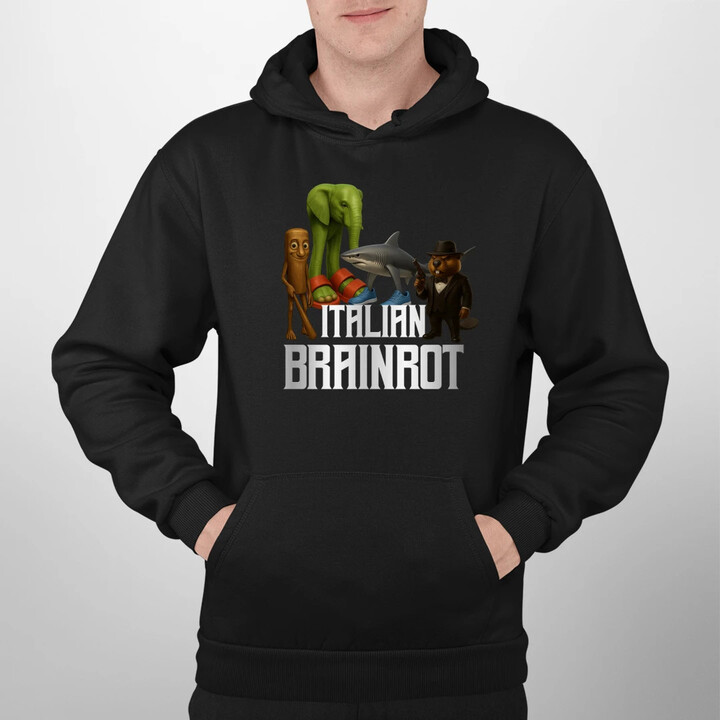 Italian Brainrot - pánská mikina s potiskem