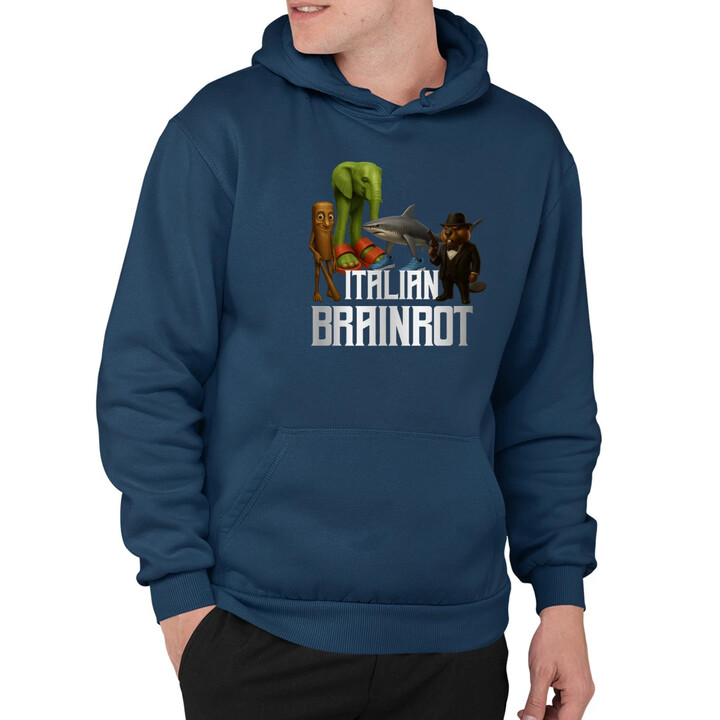 Italian Brainrot - pánská mikina s potiskem
