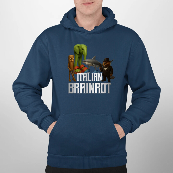 Italian Brainrot - pánská mikina s potiskem