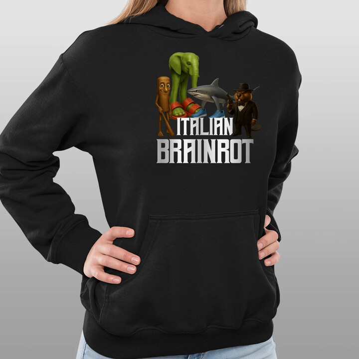 Italian Brainrot - dámská mikina s potiskem