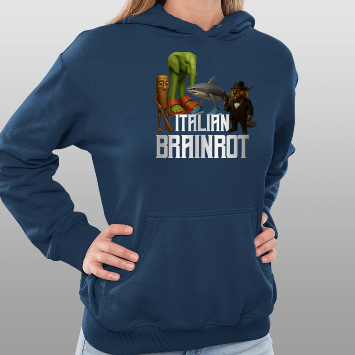 Italian Brainrot - dámská mikina s potiskem