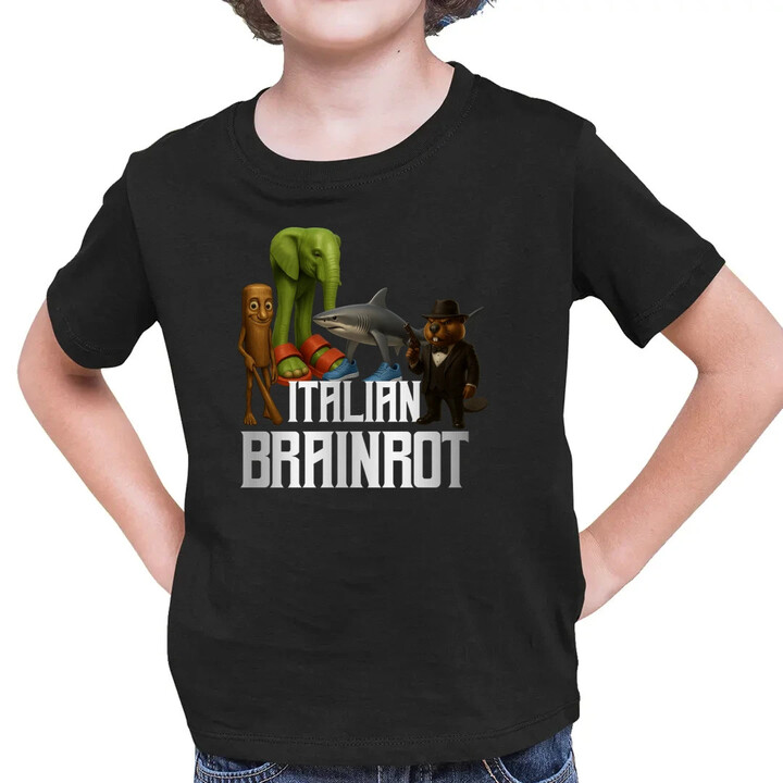Italian Brainrot - dětské tričko s potiskem