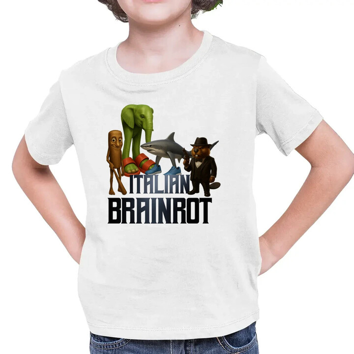 Italian Brainrot - dětské tričko s potiskem