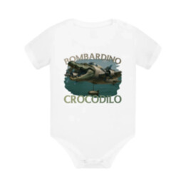 Bombardino Crocodilo - dětské body s potiskem
