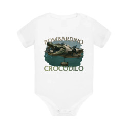 Bombardino Crocodilo - dětské body s potiskem