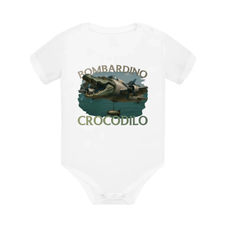 Bombardino Crocodilo - dětské body s potiskem