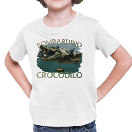 Bombardino Crocodilo - dětské tričko s potiskem