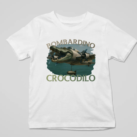 Bombardino Crocodilo - dětské tričko s potiskem