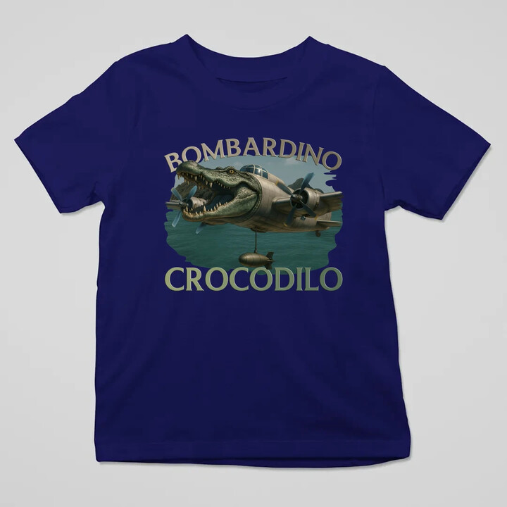 Bombardino Crocodilo - dětské tričko s potiskem