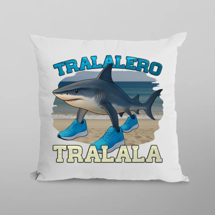 Tralalero Tralala - polštář s potiskem
