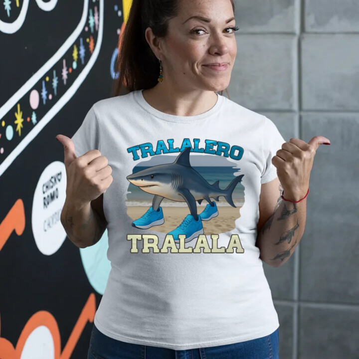 Tralalero Tralala  - dámské tričko s potiskem