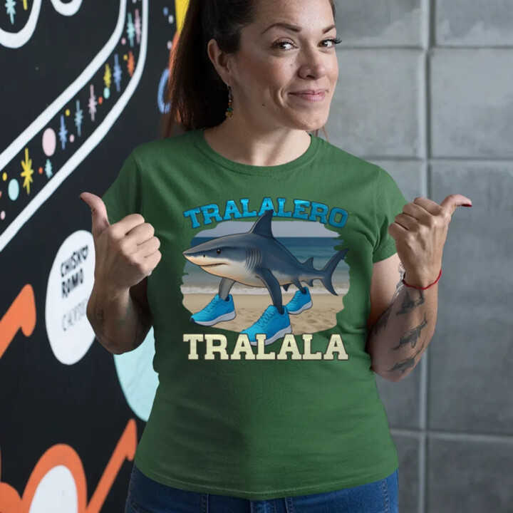 Tralalero Tralala  - dámské tričko s potiskem