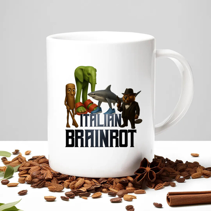 Italian Brainrot - hrnek s potiskem