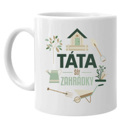 Táta – šéf zahrádky - hrnek s potiskem