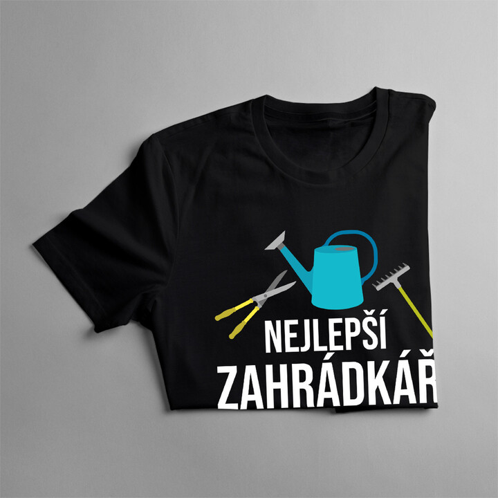 Nejlepší zahrádkář na světě - pánské tričko s potiskem