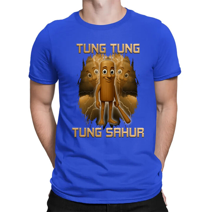 Tung Tung Tung Sahur - Italian Brainrot - pánské tričko s potiskem