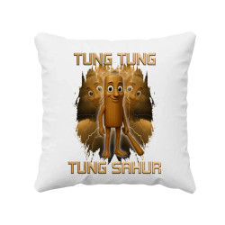 Tung Tung Tung Sahur - Italian Brainrot - polštář s potiskem