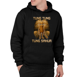 Tung Tung Tung Sahur - Italian Brainrot - pánská mikina s potiskem