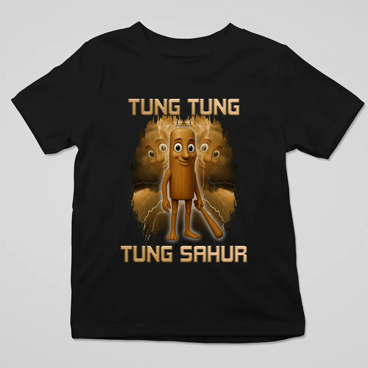 Tung Tung Tung Sahur - Italian Brainrot - dětské tričko s potiskem