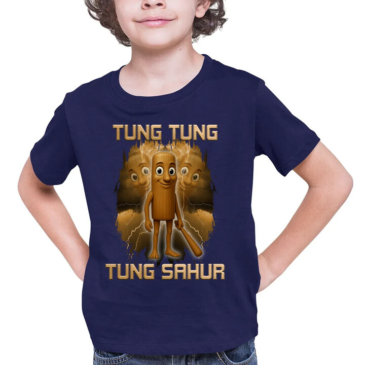 Tung Tung Tung Sahur - Italian Brainrot - dětské tričko s potiskem