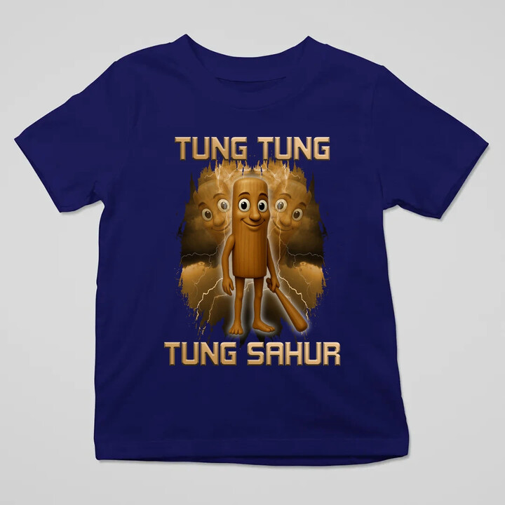 Tung Tung Tung Sahur - Italian Brainrot - dětské tričko s potiskem