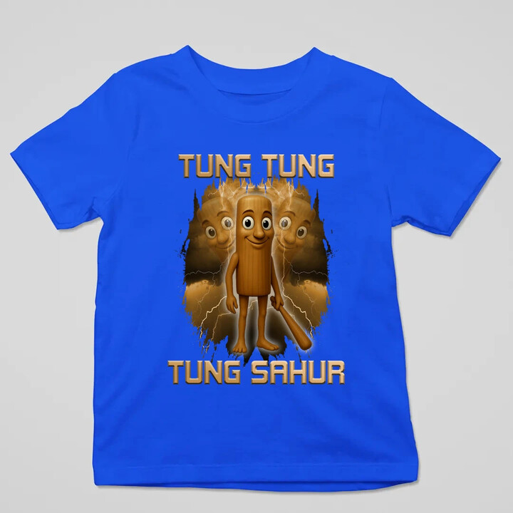 Tung Tung Tung Sahur - Italian Brainrot - dětské tričko s potiskem