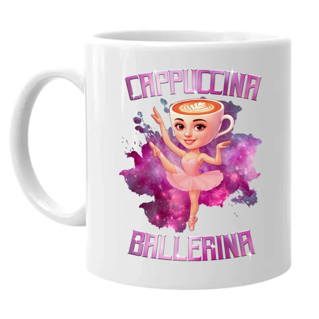 Ballerina Cappuccina - Italian Brainrot - hrnek s potiskem