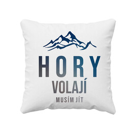 Hory volají - musím jít - polštář