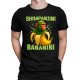 Shimpanzini bananini - Italian Brainrot - pánské tričko s potiskem