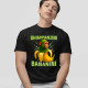 Shimpanzini bananini - Italian Brainrot - pánské tričko s potiskem