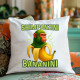 Shimpanzini bananini - Italian Brainrot - polštář s potiskem