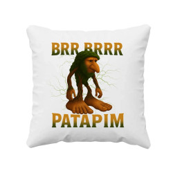 Brr brr patapim - Italian Brainrot - polštář s potiskem