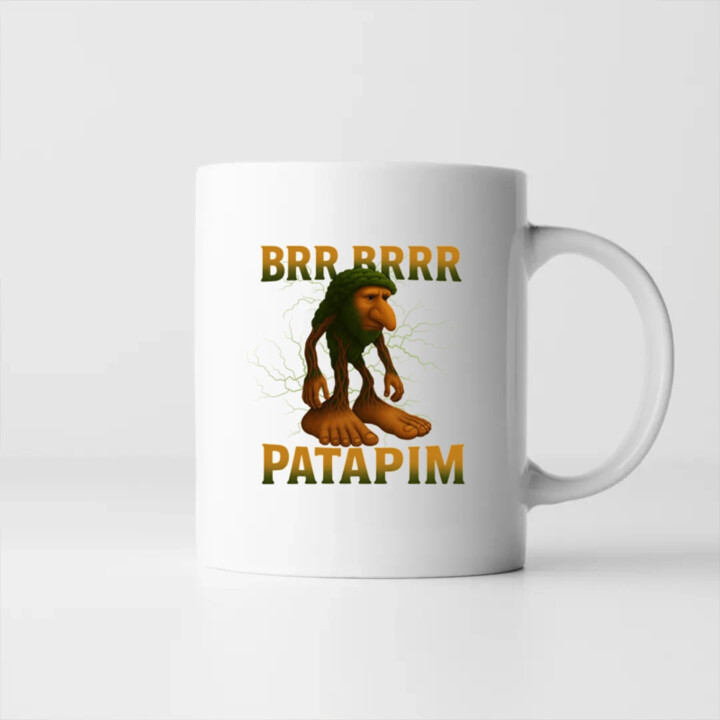 Brr brr patapim - Italian Brainrot - hrnek s potiskem