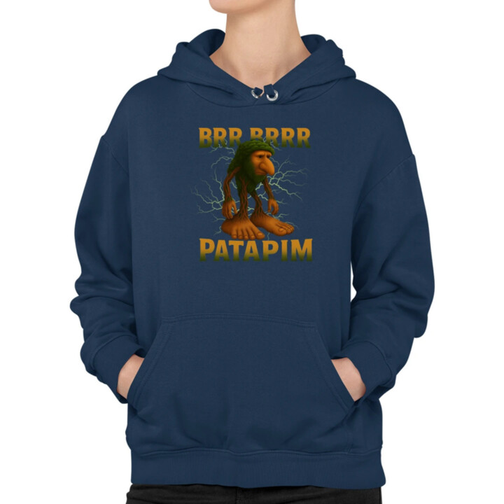 Brr brr patapim - Italian Brainrot - dámská mikina s potiskem