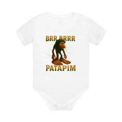 Brr brr patapim - Italian Brainrot - dětské body s potiskem