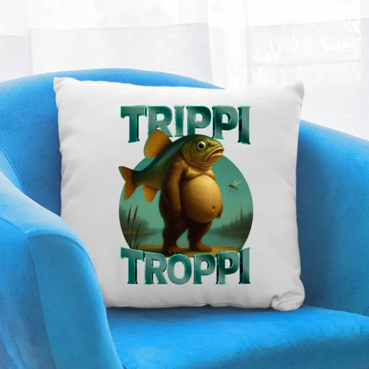 Trippi troppi - Italian Brainrot - polštář s potiskem