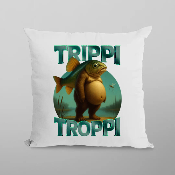 Trippi troppi - Italian Brainrot - polštář s potiskem