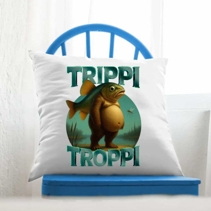 Trippi troppi - Italian Brainrot - polštář s potiskem