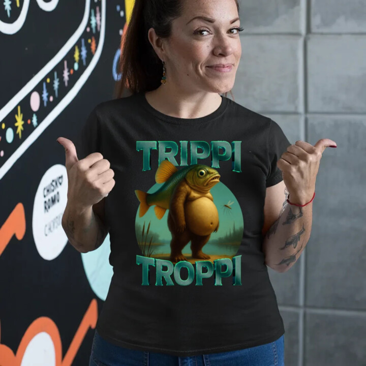 Trippi troppi - Italian Brainrot - dámské tričko s potiskem