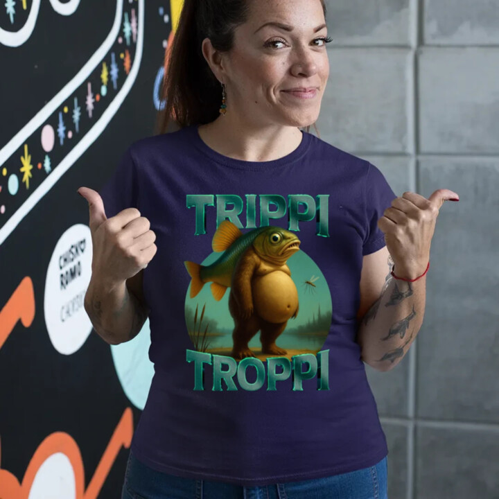 Trippi troppi - Italian Brainrot - dámské tričko s potiskem