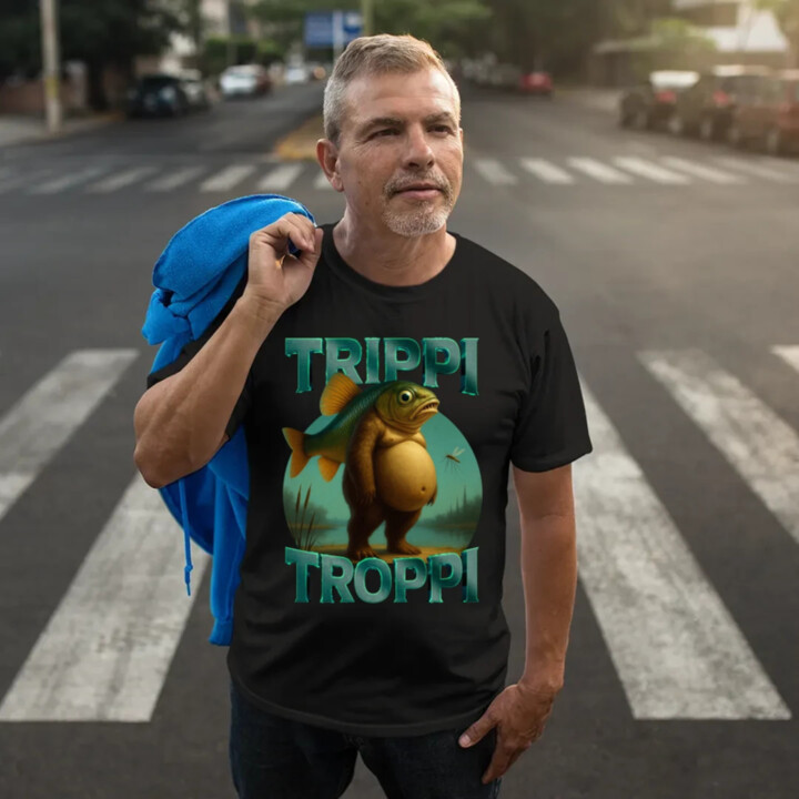 Trippi troppi - Italian Brainrot - pánské tričko s potiskem
