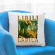 Lirili larila - Italian brainrot - polštář s potiskem