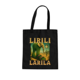 Lirili larila - Italian brainrot - taška s potiskem