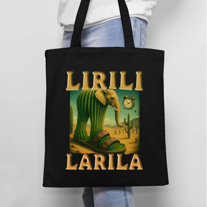 Lirili larila - Italian brainrot - taška s potiskem