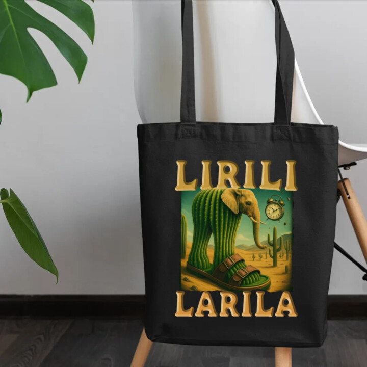 Lirili larila - Italian brainrot - taška s potiskem