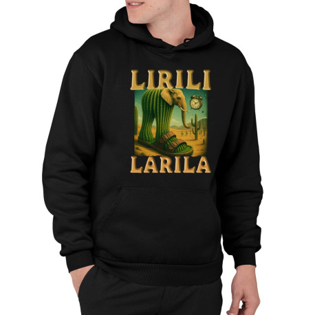 Lirili larila - Italian brainrot - pánská mikina s potiskem
