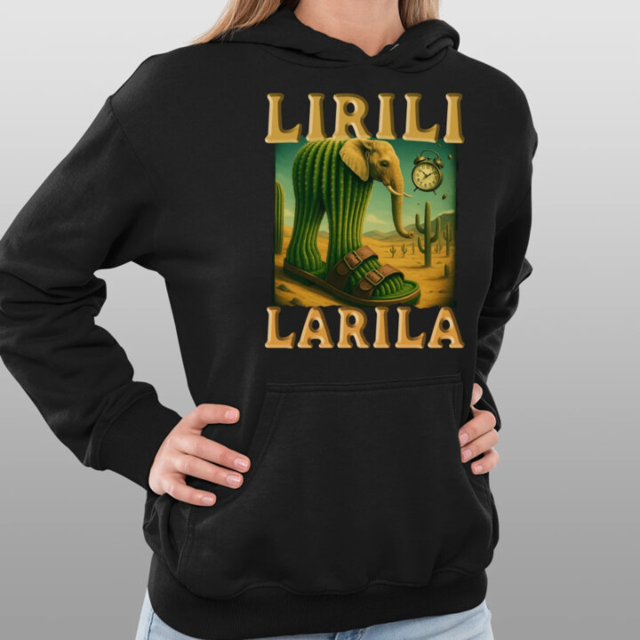 Lirili larila - Italian brainrot - dámská mikina s potiskem