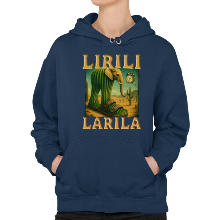 Lirili larila - Italian brainrot - dámská mikina s potiskem