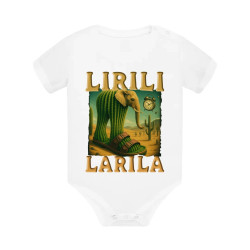 Lirili larila - Italian brainrot - dětské body s potiskem