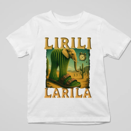 Lirili larila - Italian brainrot - dětské tričko s potiskem
